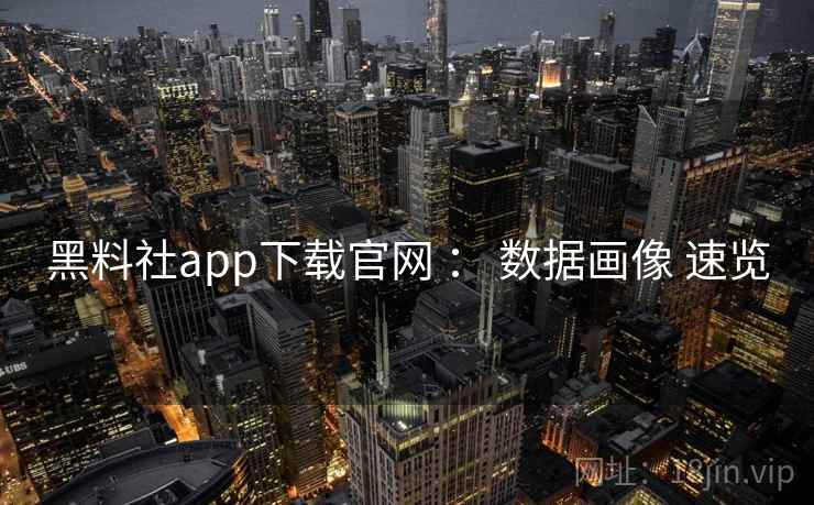 黑料社app下载官网 : 数据画像 速览 第2张 黑料社app下载官网 : 数据画像 速览 第2张